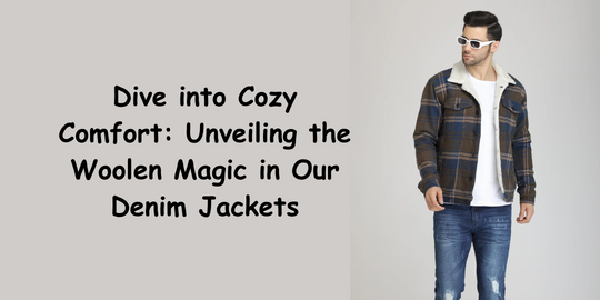 Dive into Cozy Comfort: Unveiling the Woolen Magic in Our Denim Jackets