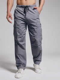 Men's Mid grey straight cargo