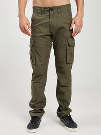 Men’s Tall Length Cargo Pants Olive Green
