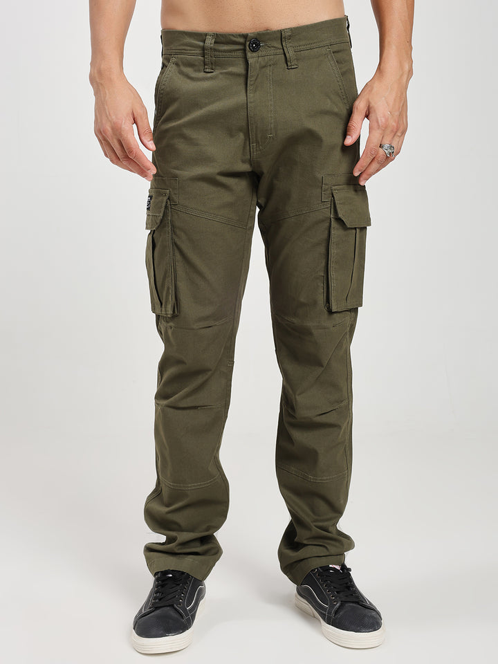Men’s Tall Length Cargo Pants Olive Green