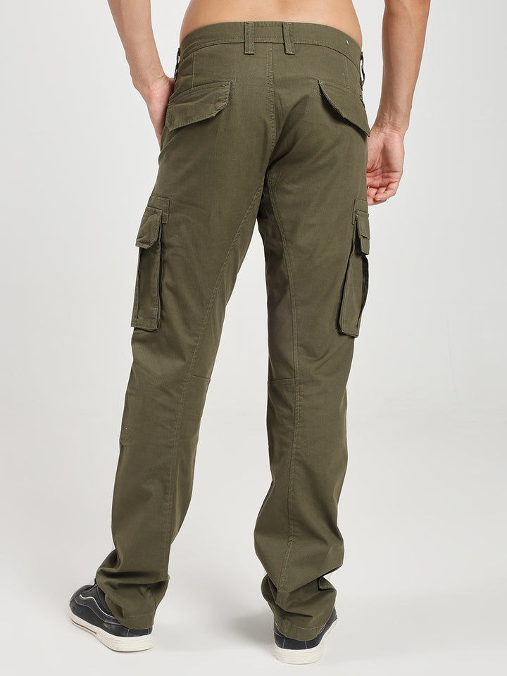 Men’s Tall Length Cargo Pants Olive Green