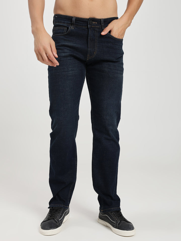 Men’s Dark Blue Denim Jeans