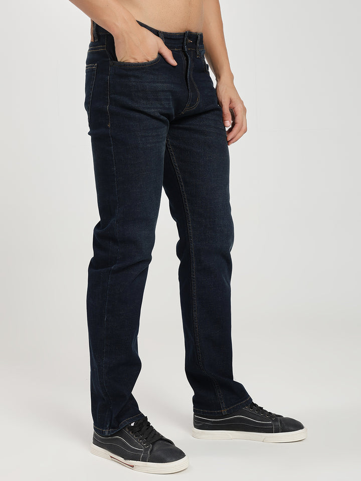 Men’s Dark Blue Denim Jeans