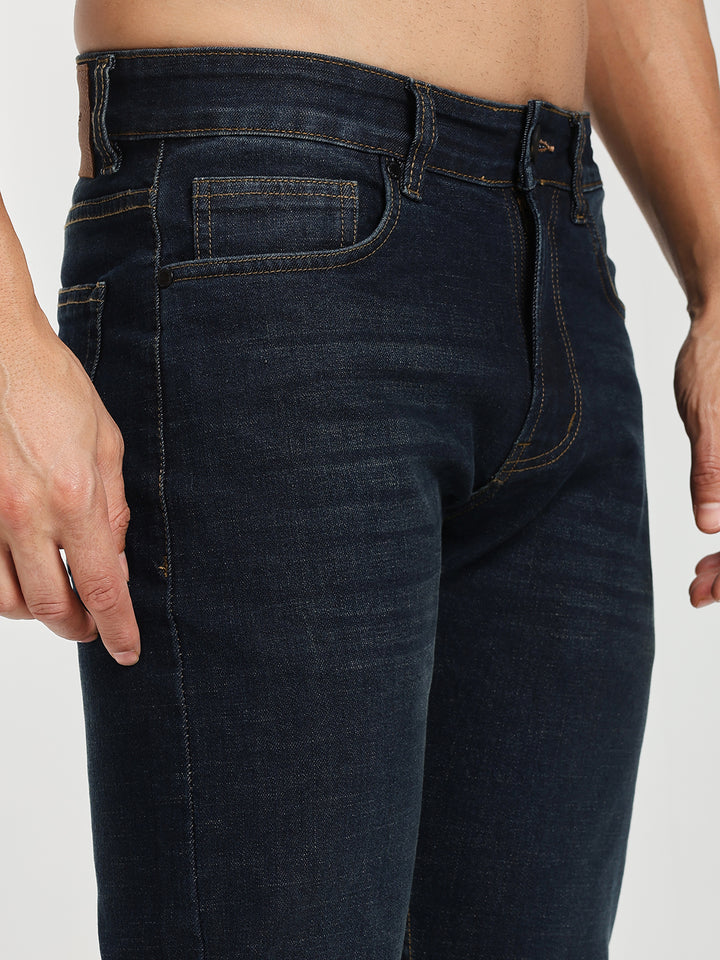 Men’s Dark Blue Denim Jeans