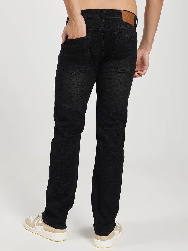Classic Black Denim Jeans for Men
