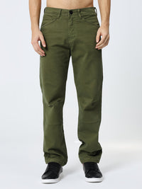 Men's Green retro jeans