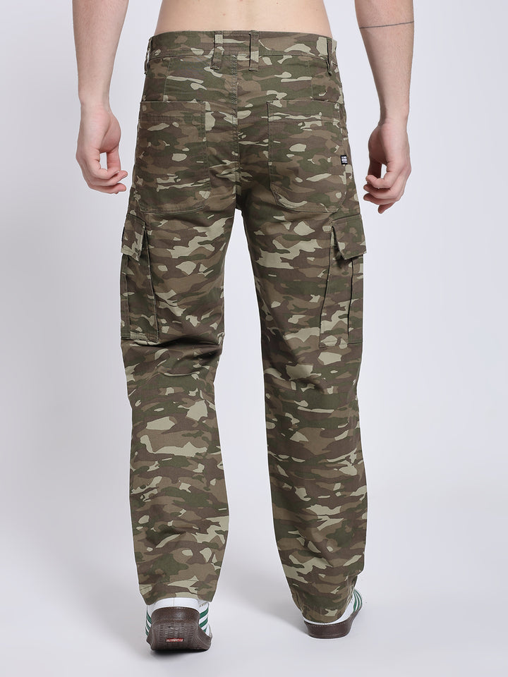 Men's Urban Edge Camouflage straight Cargo Pants – Street Style Utility