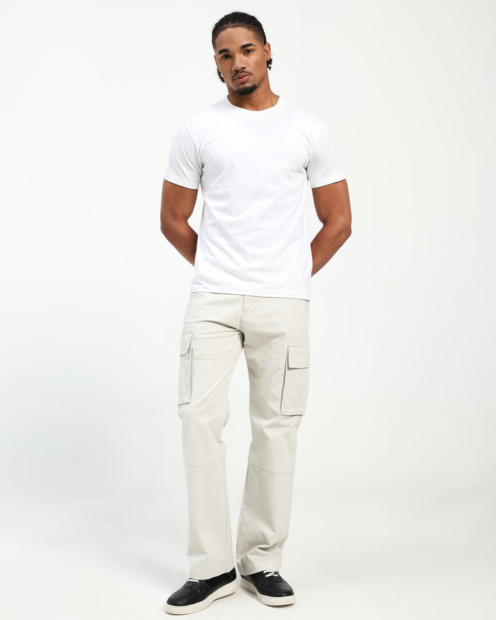 Men’s Classic Cargo Pant in Cream