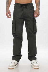 Men's Green straight cargo