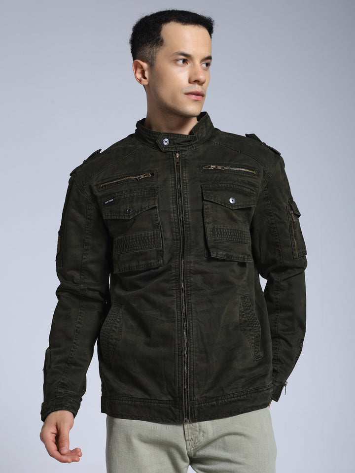 Rebel camo moto jacket