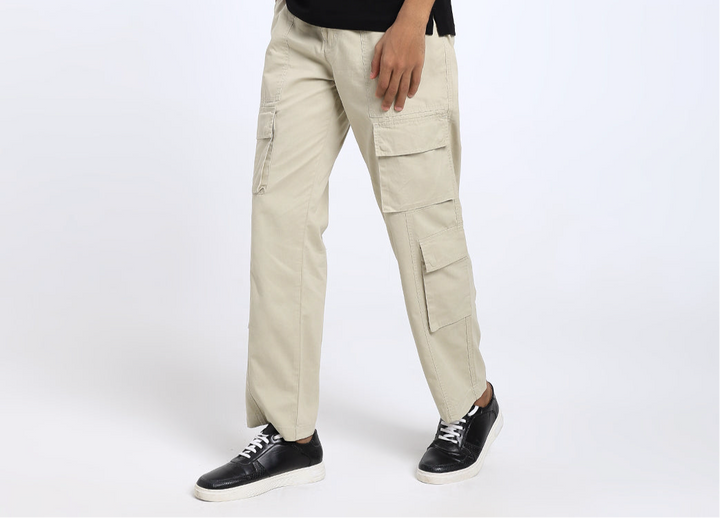 Men's Heritage Snap beige baggy cargo