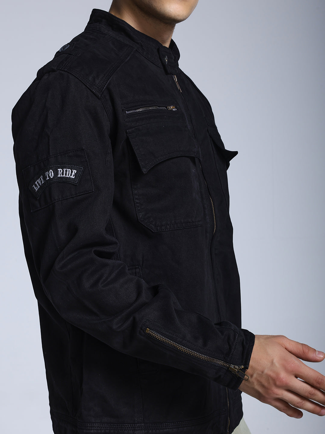 Utility Rider Jacket (Black)