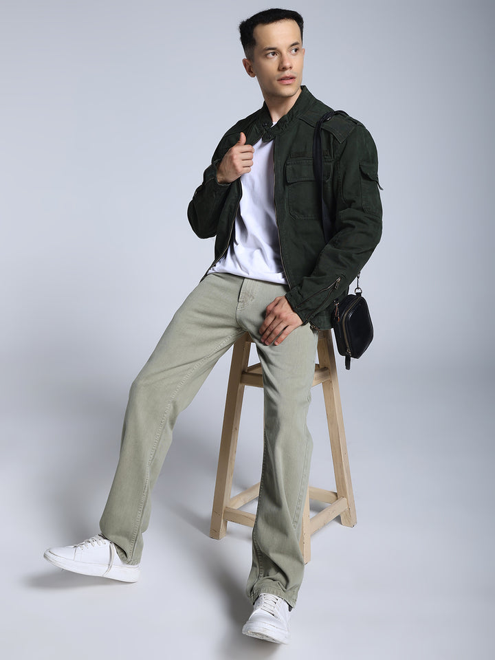 Utility Rider Jacket (Hunter Green)