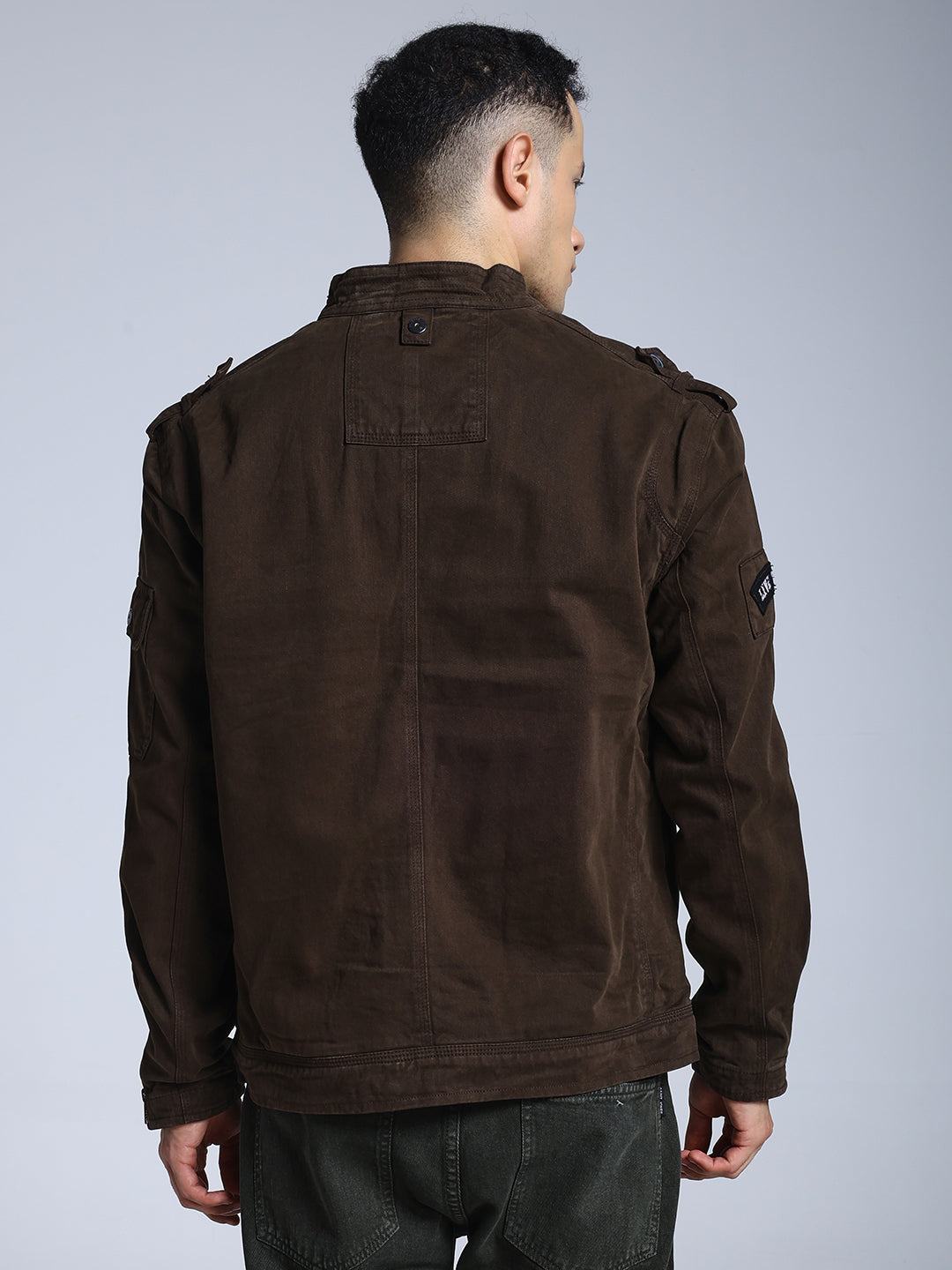 Utility Rider Jacket (Brown)