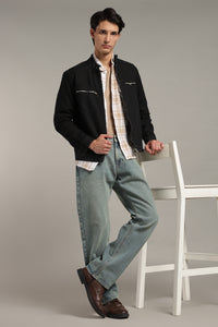 Men's Dusty Wash Straight Fit Denim Jeans