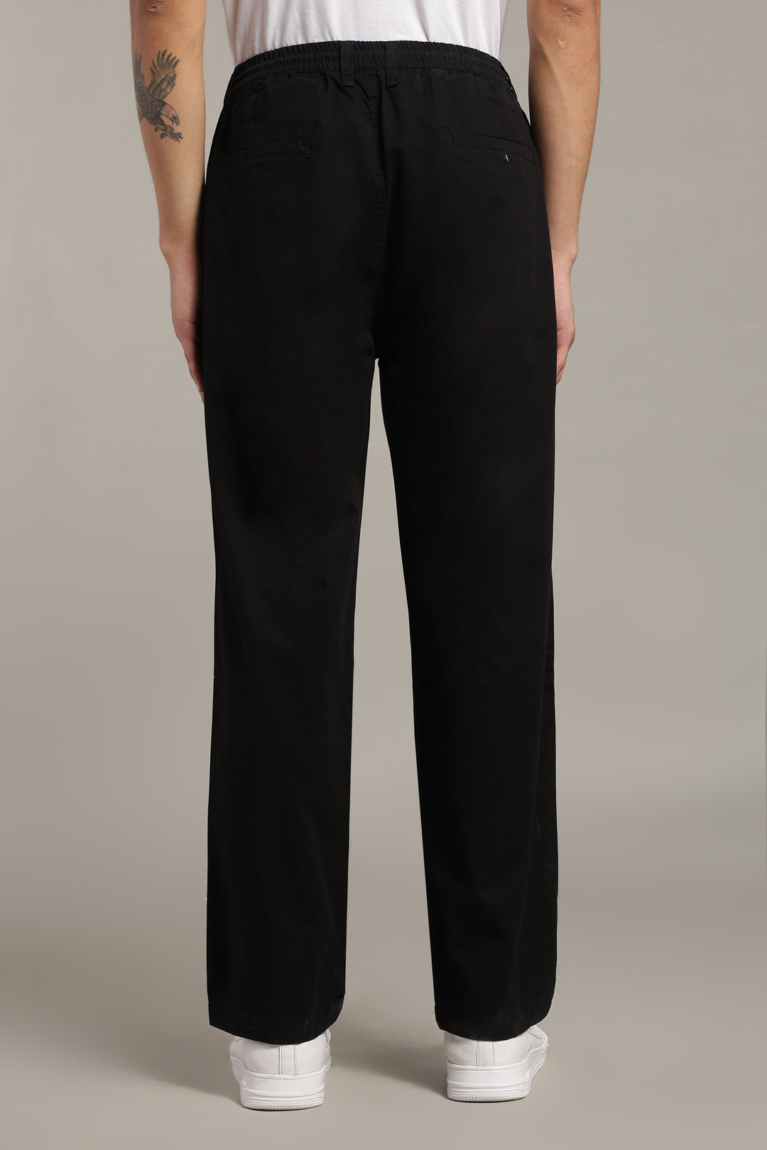 Men’s Black Relaxed Utility Pants