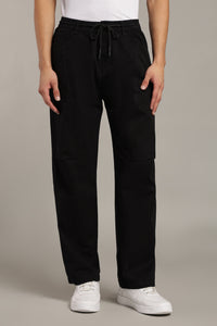 Men’s Black Relaxed Utility Pants
