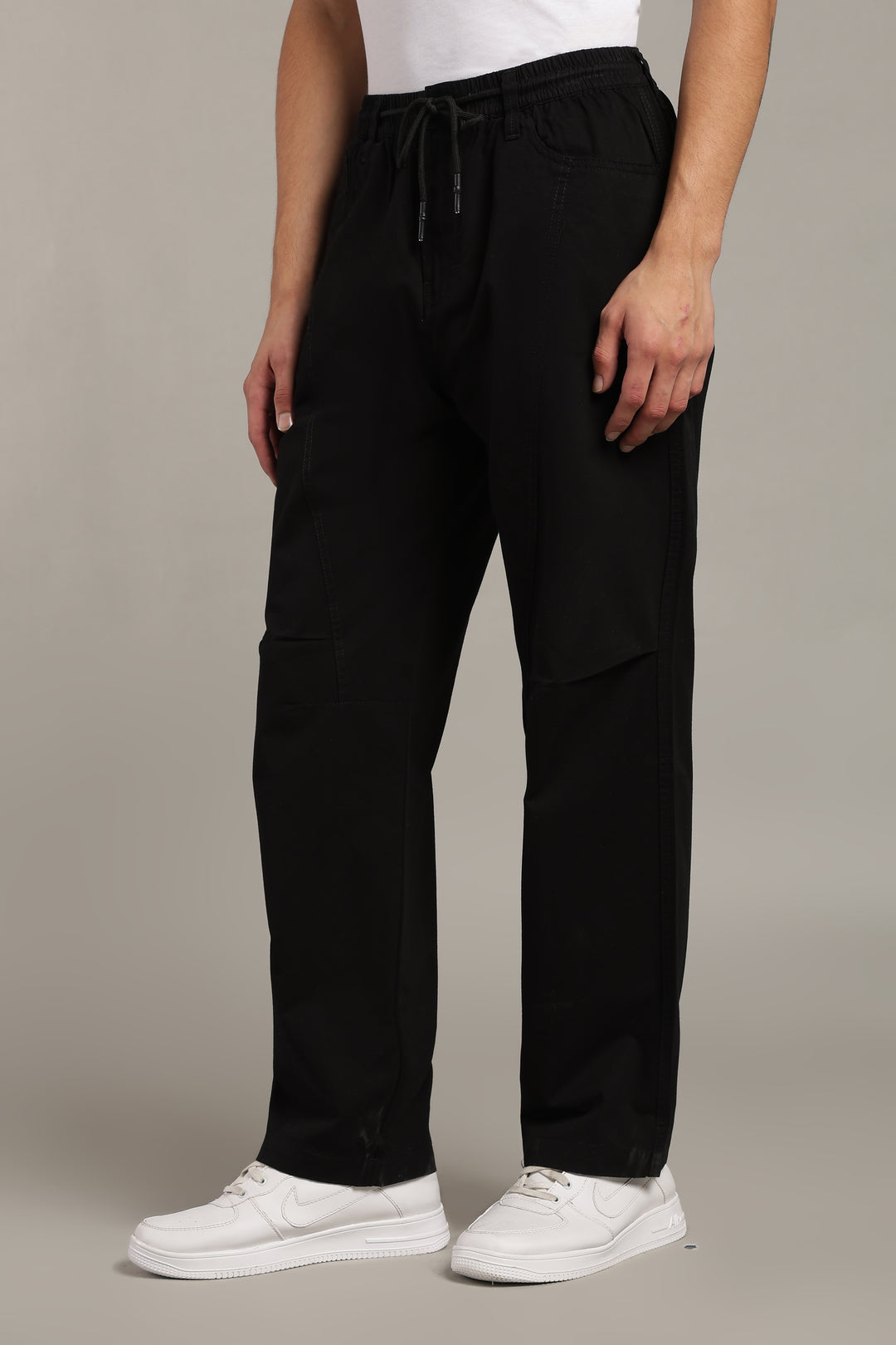 Men’s Black Relaxed Utility Pants