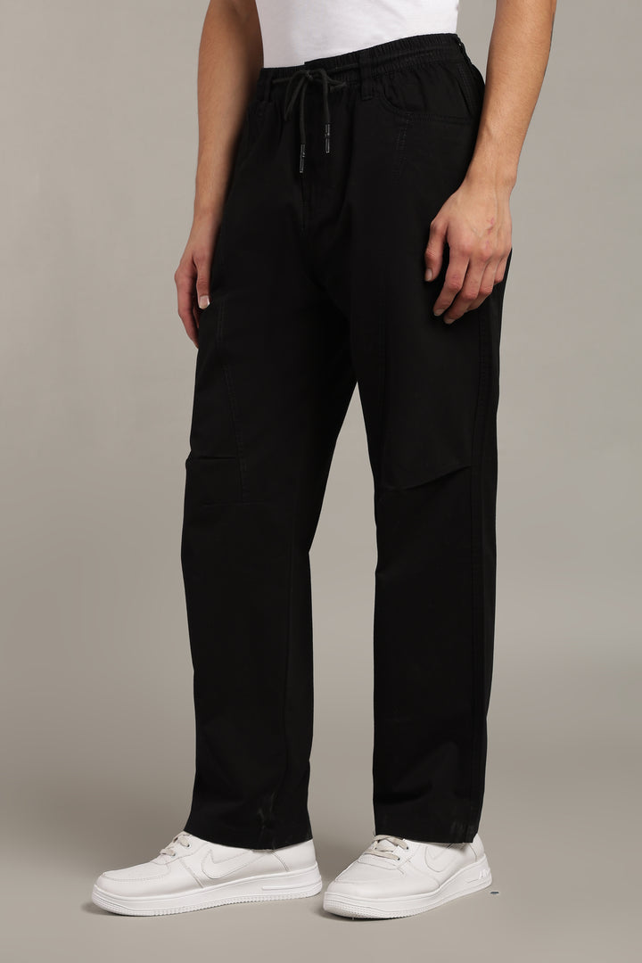 Men’s Black Relaxed Utility Pants
