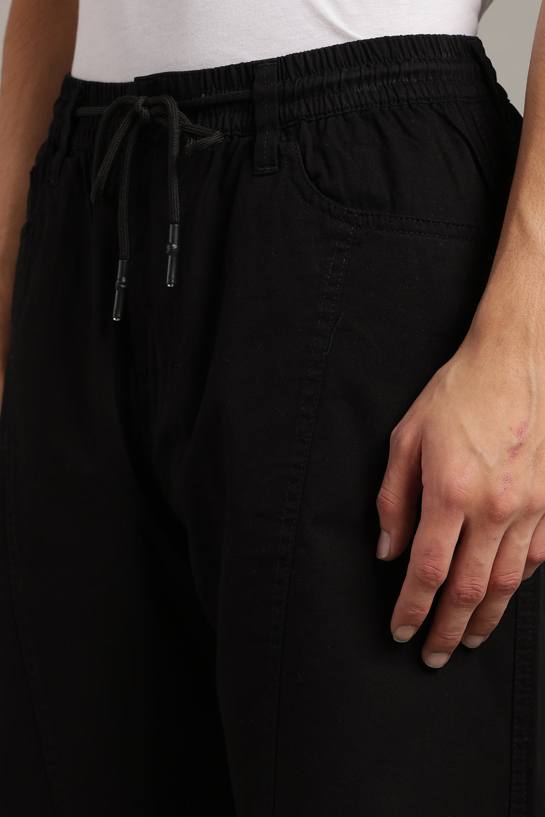 Men’s Black Relaxed Utility Pants