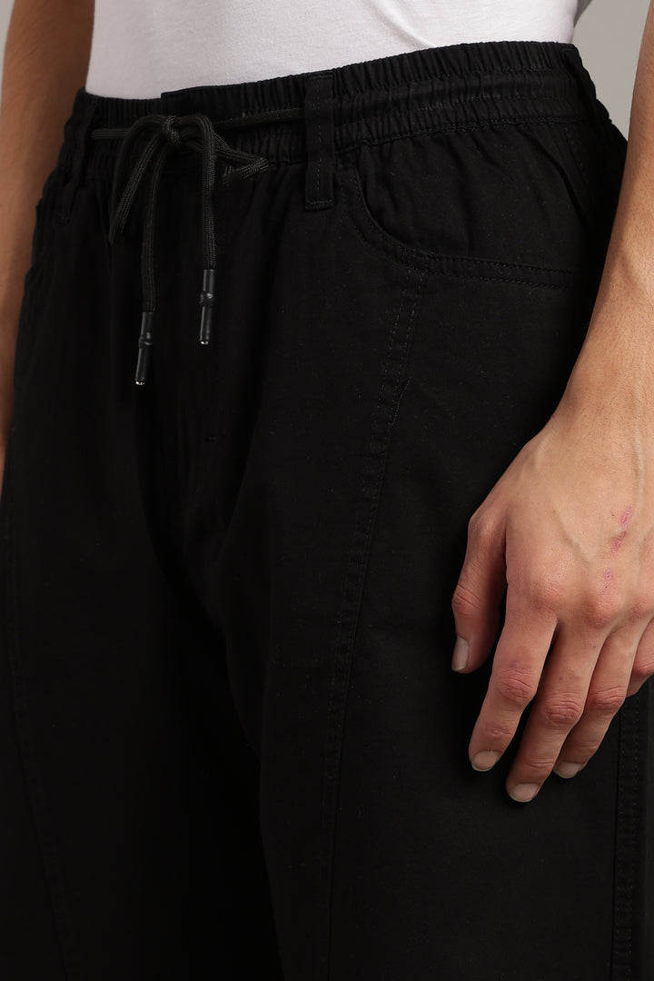 Men’s Black Relaxed Utility Pants