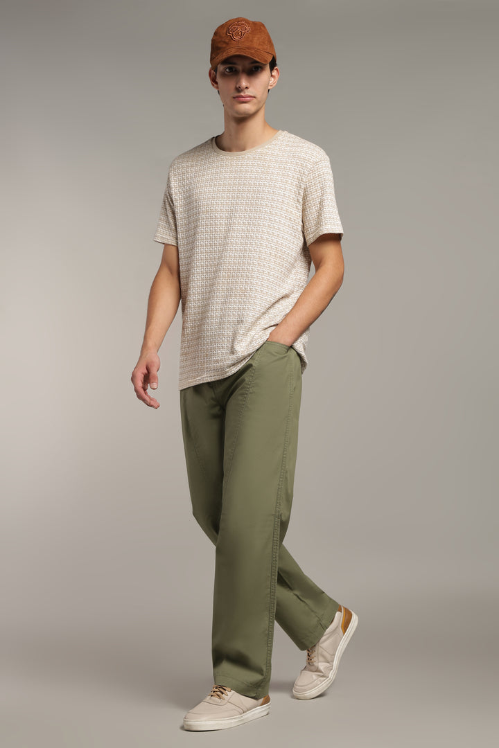 Men’s Olive Relaxed Utility Pants