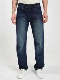 Men's Regular Fit Blue Jeans