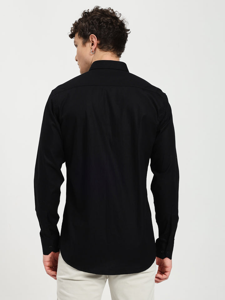 Men’s Premium Oxford Black Shirt