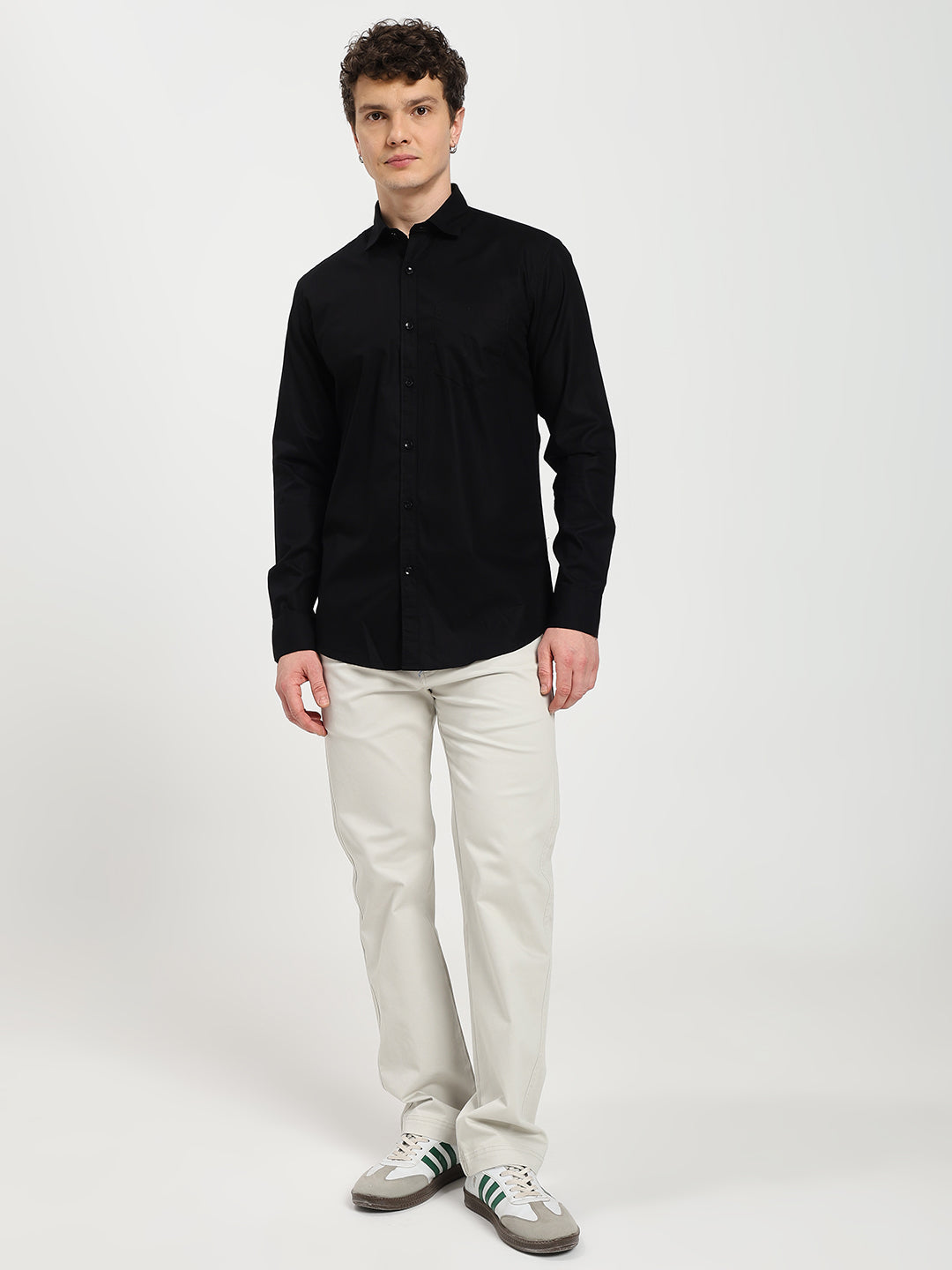 Men’s Premium Oxford Black Shirt