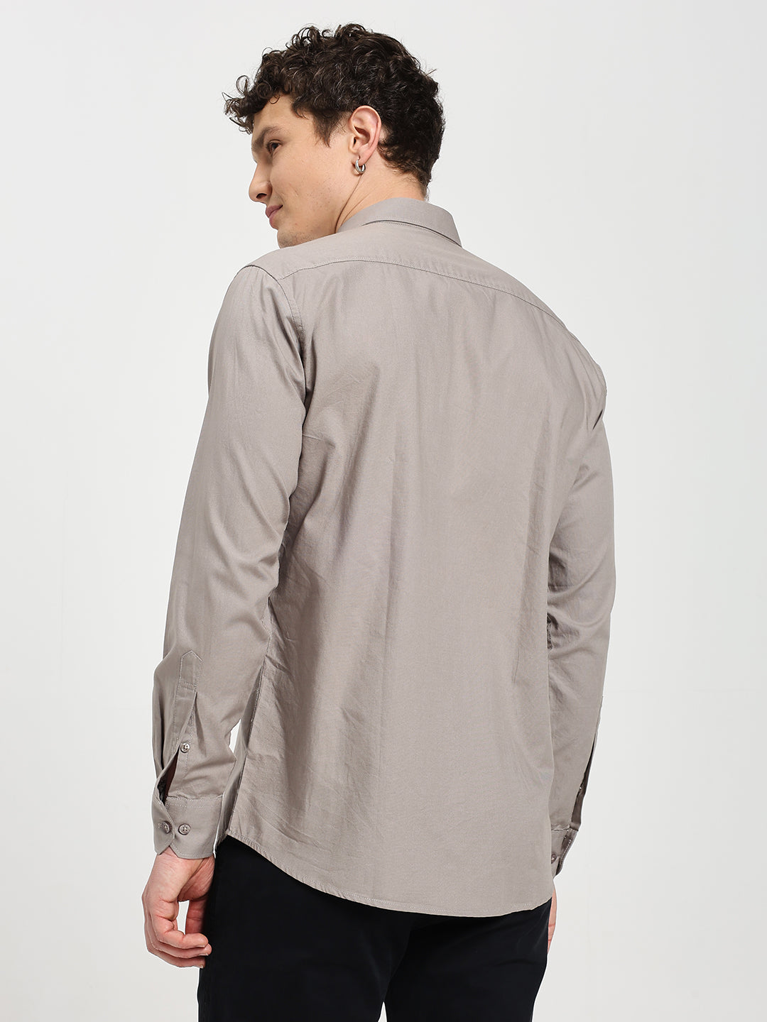 Men’s Premium Oxford Grey Shirt