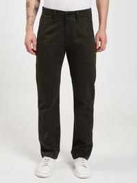 Dark green Comfort-Fit Heavy Chinos for Men