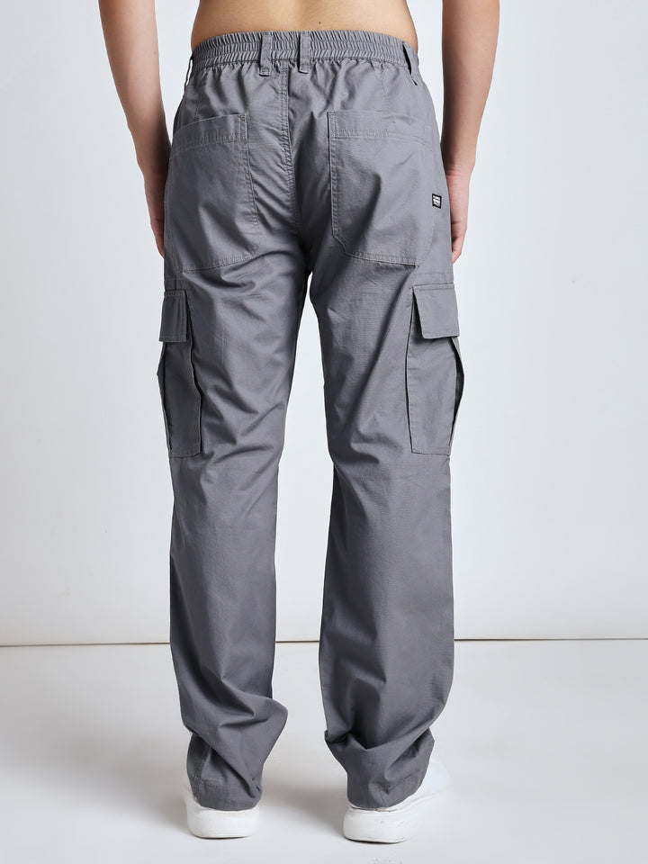 New edition straight fit Six pockets slate grey