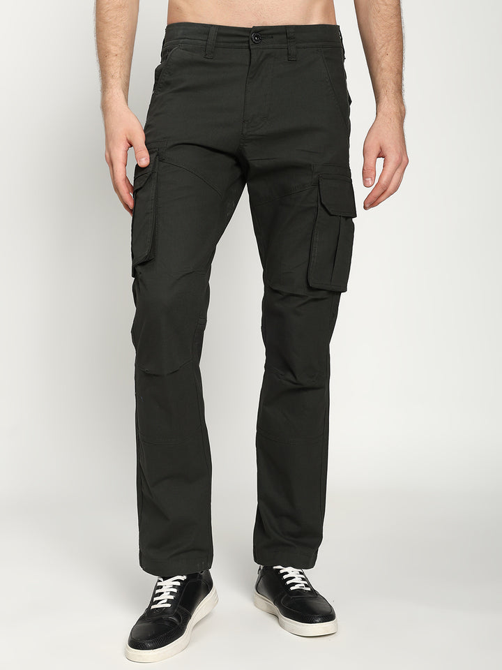 Men’s Tall Length Cargo Pants Dark Green