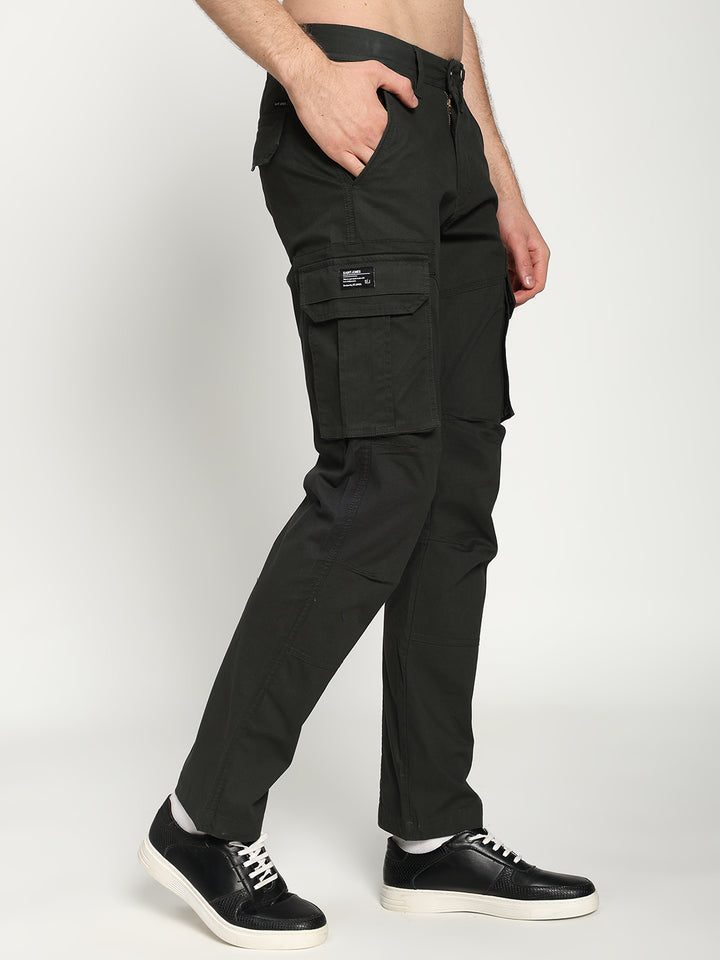 Men’s Tall Length Cargo Pants Dark Green