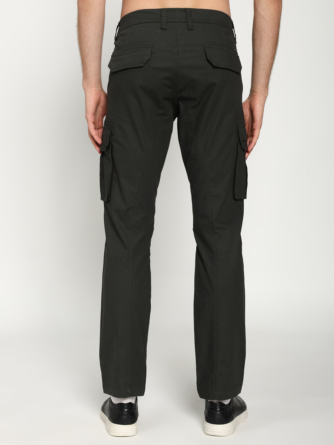 Men’s Tall Length Cargo Pants Dark Green