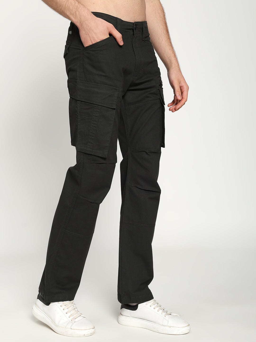 Men's Dark Green Utility Tall Cargo