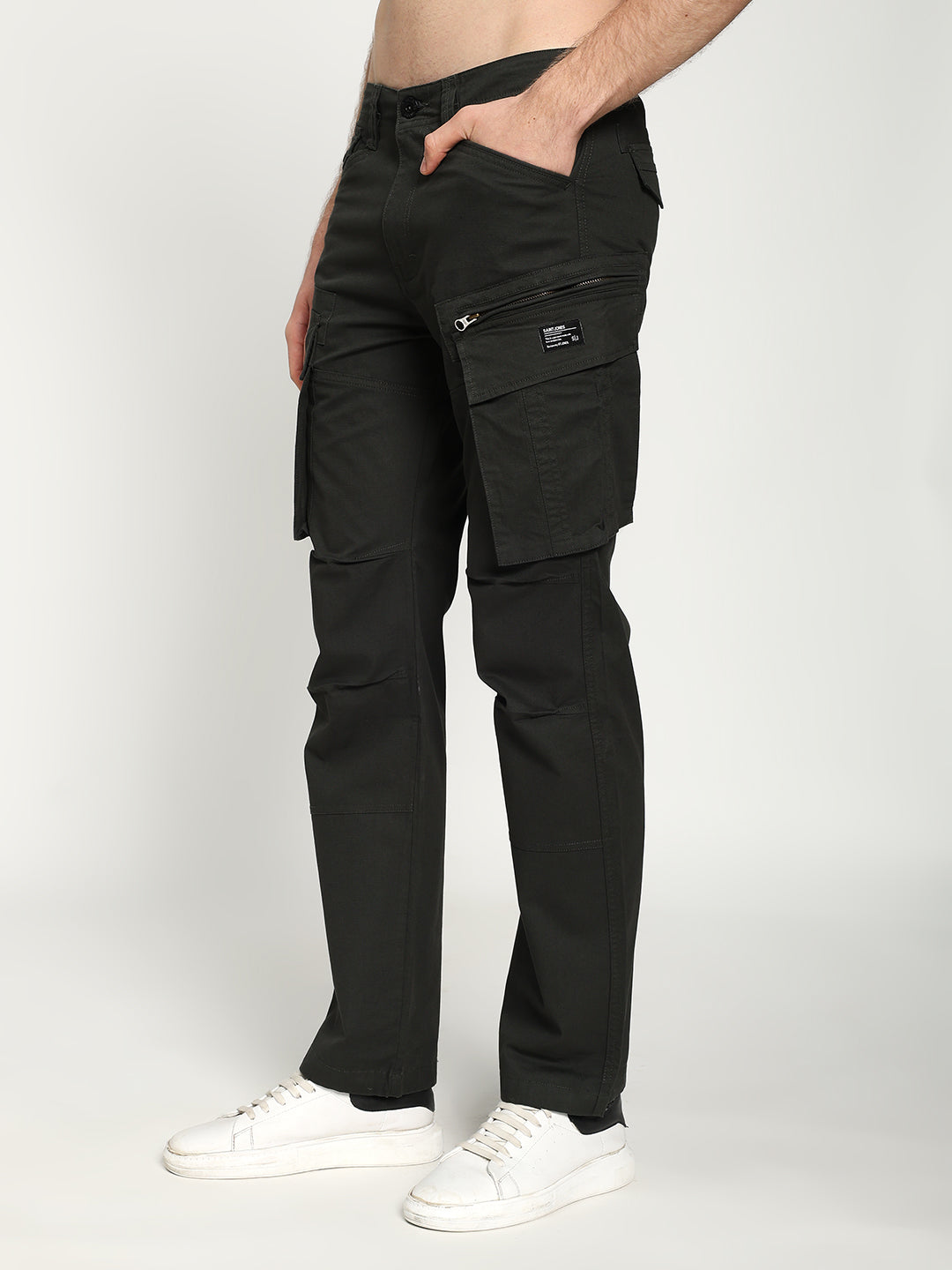 Men's Dark Green Utility Tall Cargo