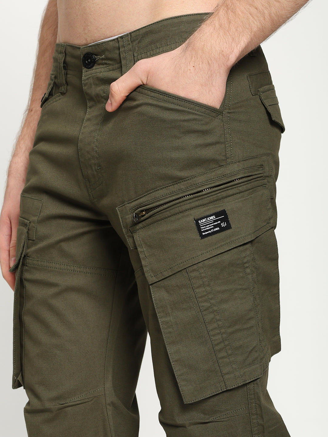 Men's Green Utility Tall Cargo