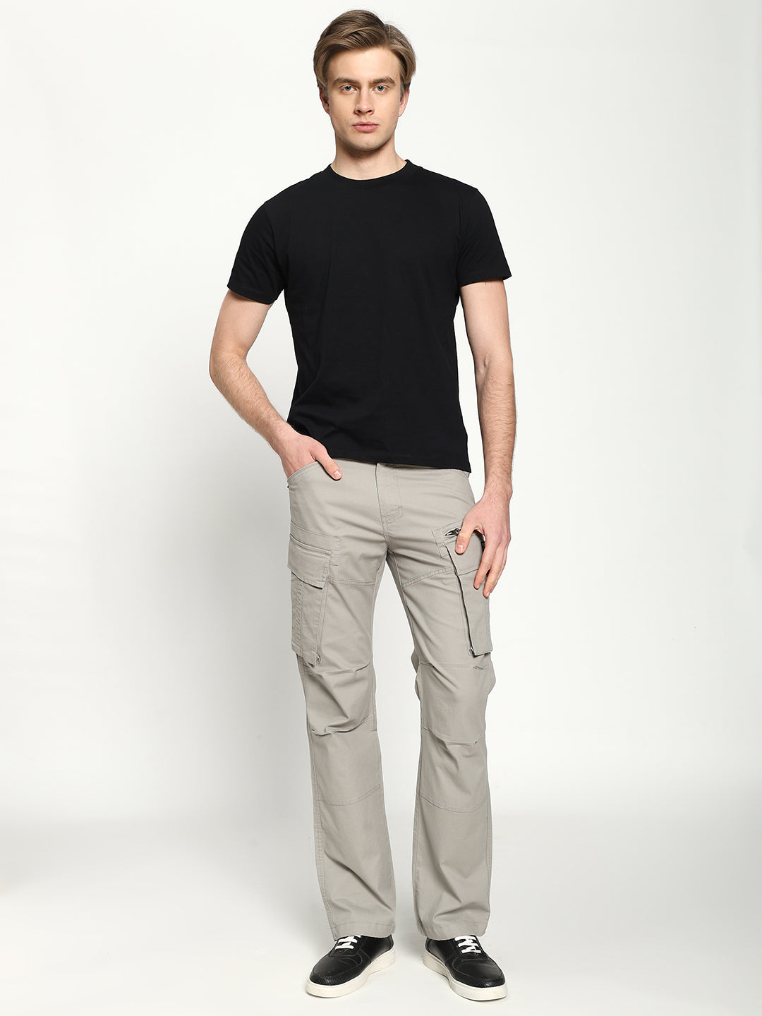Men's Grey Utility Tall Cargo