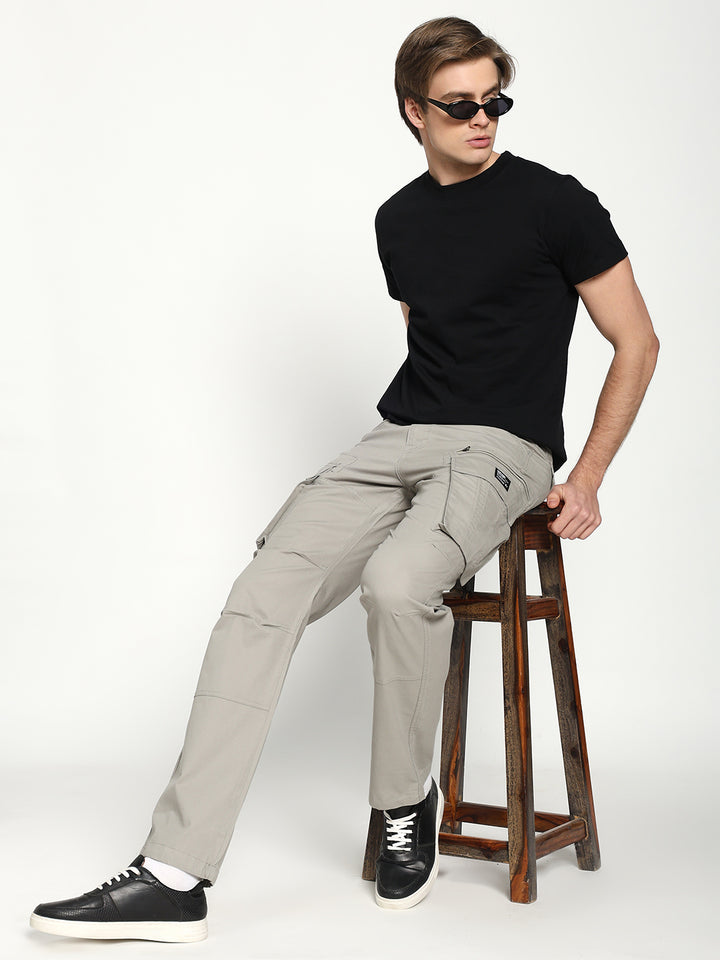 Men's Grey Utility Tall Cargo