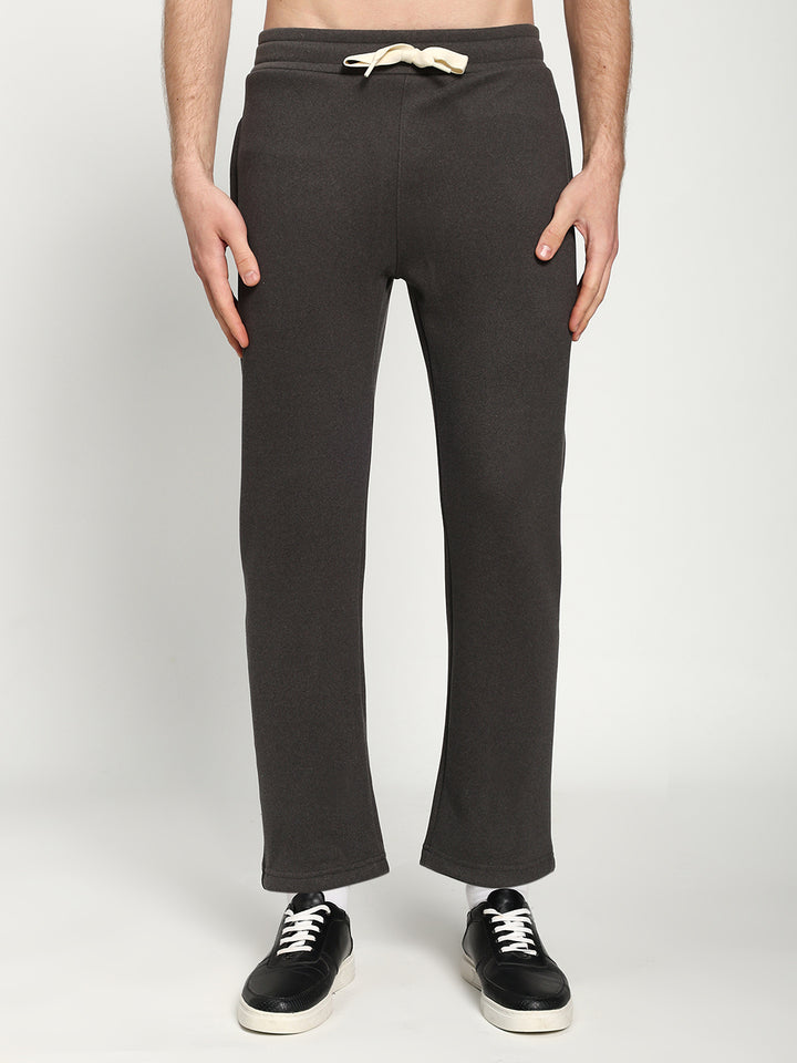 Men’s Dark Charcoal Full-Zip Tracksuit Set