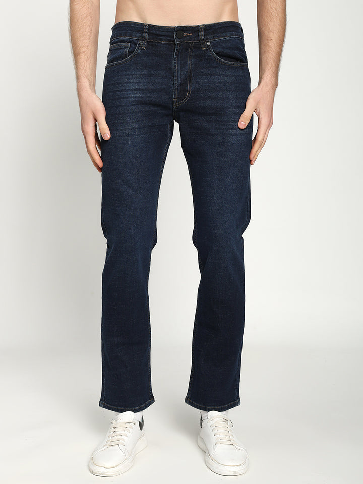 Men’s Dark Blue Denim Jeans