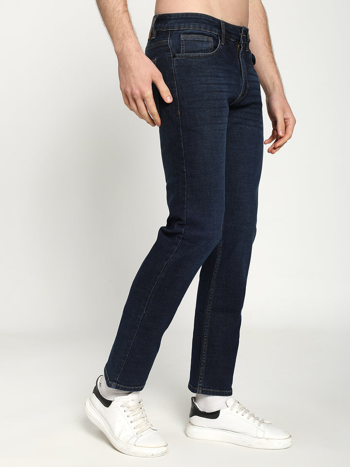 Men’s Dark Blue Denim Jeans