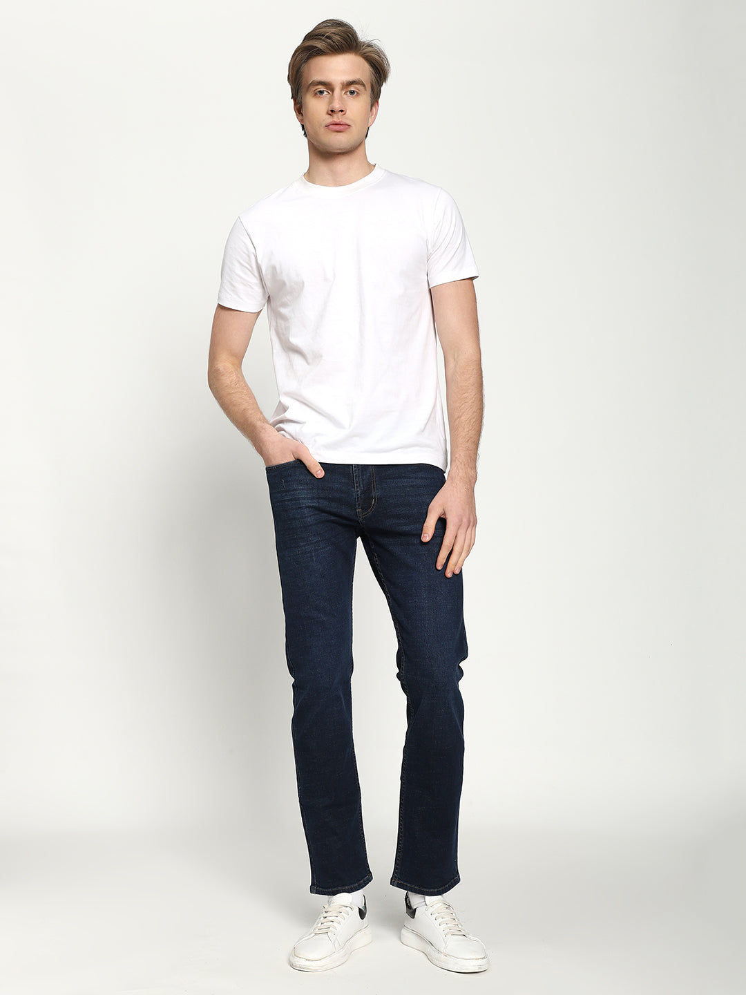 Men’s Dark Blue Denim Jeans