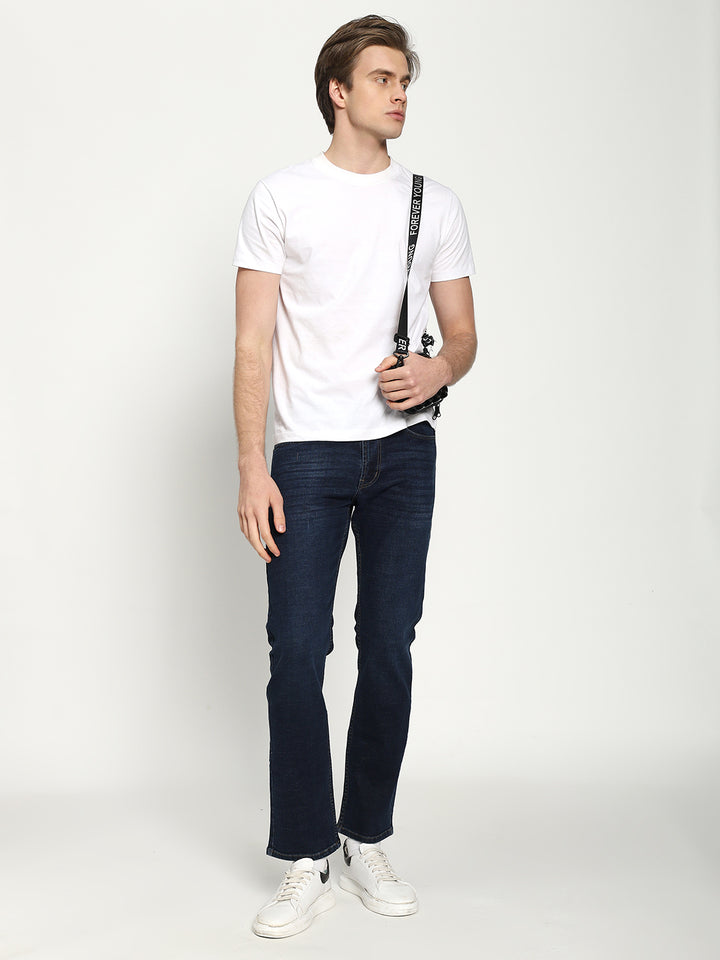 Men’s Dark Blue Denim Jeans