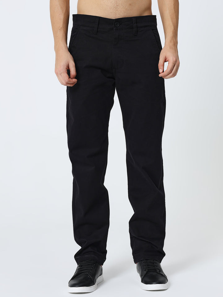 Men’s Charcoal Grey Casual Trousers