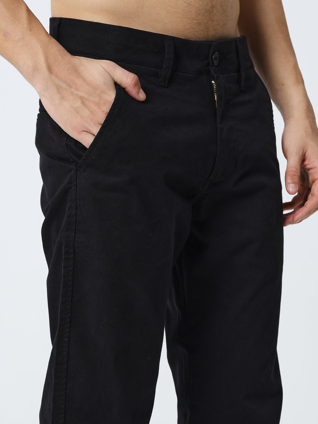 Men’s Black Casual Trousers