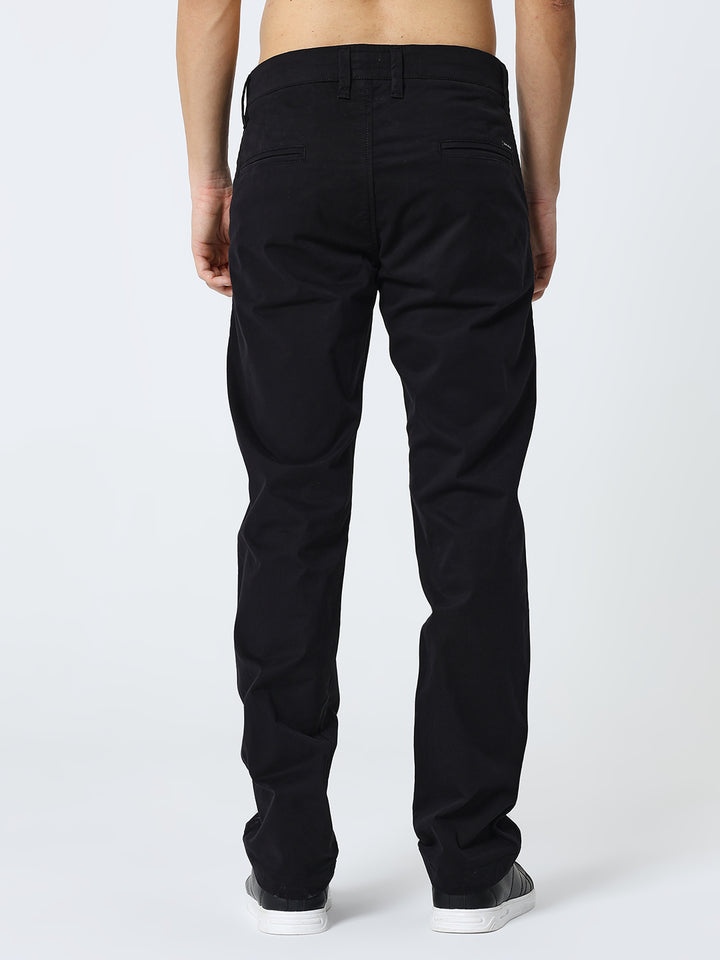 Men’s Black Casual Trousers