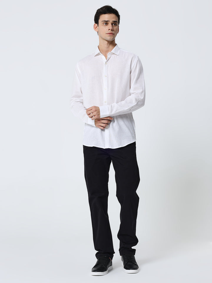 Men’s Black Casual Trousers