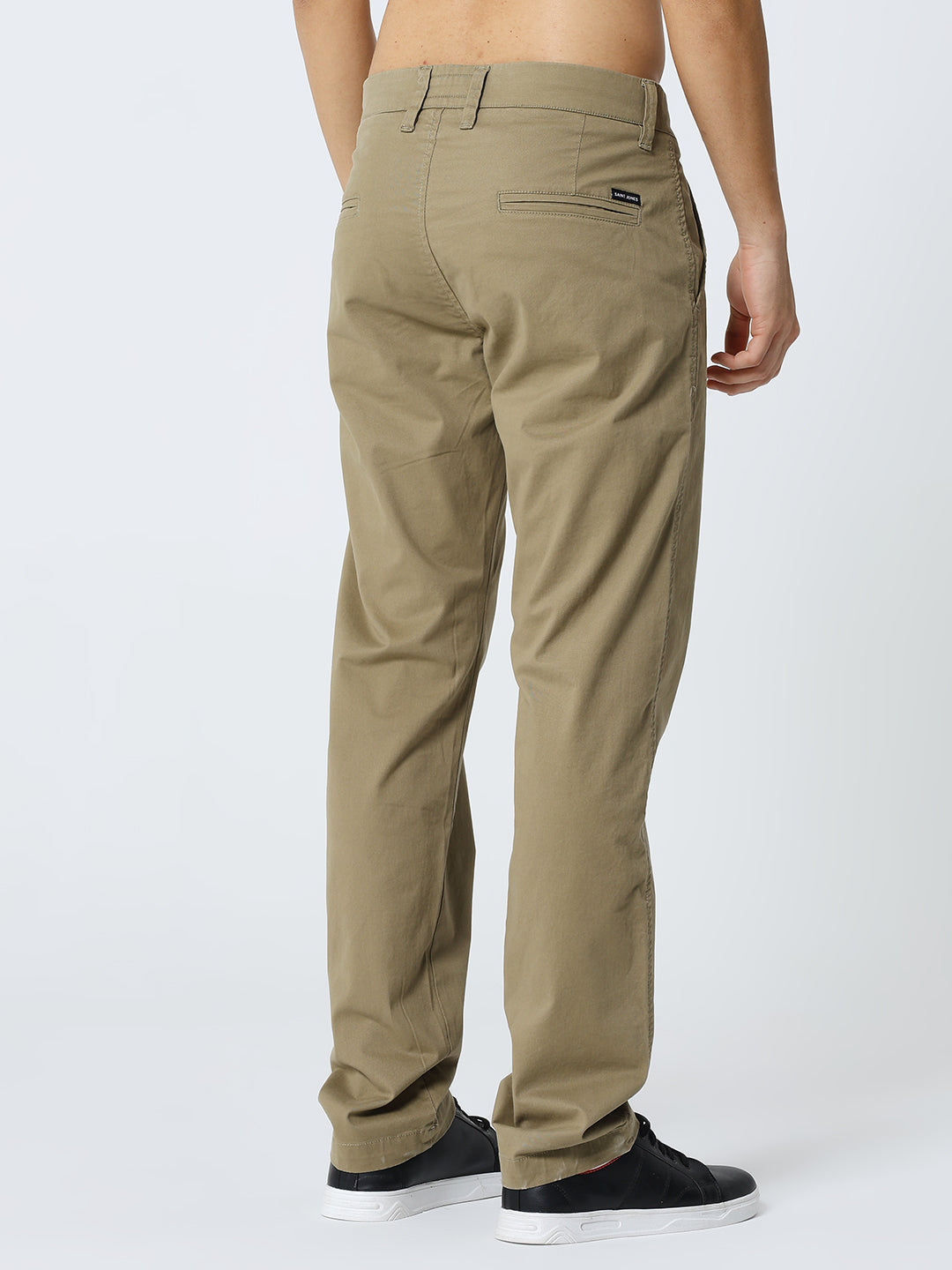 Men’s Beige Casual Trousers